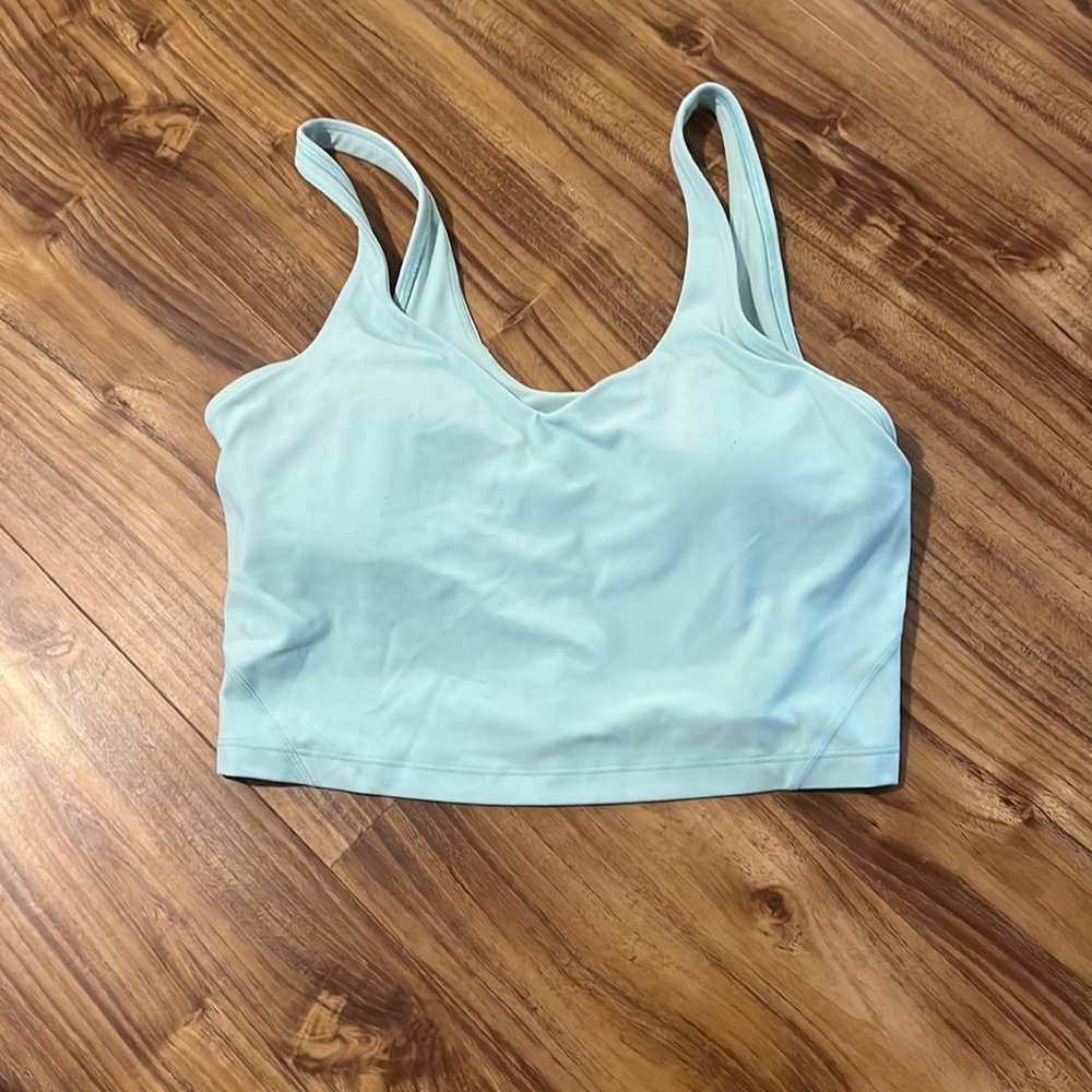 mint green align tank